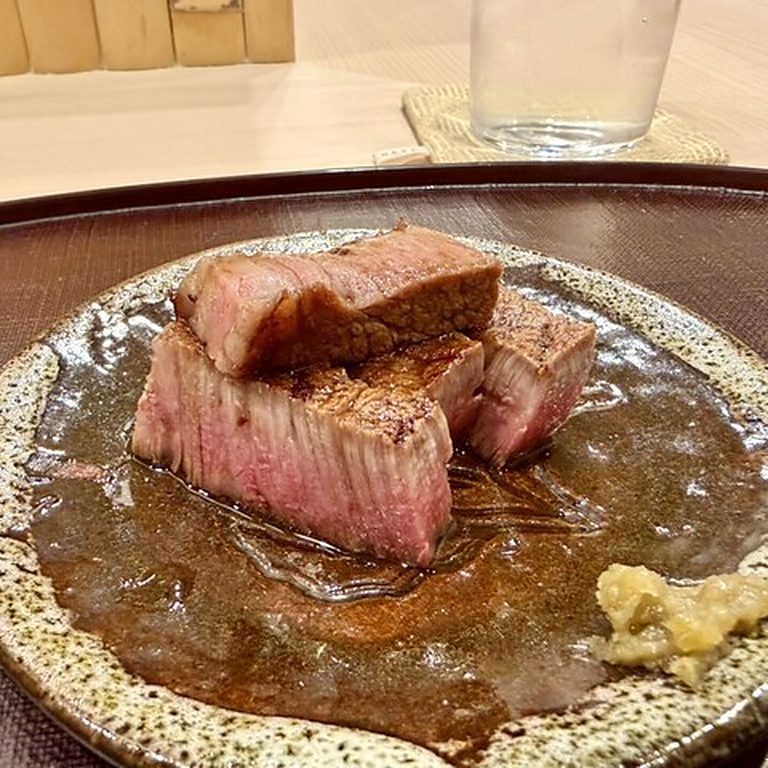 牛ヒレ肉の焼き物